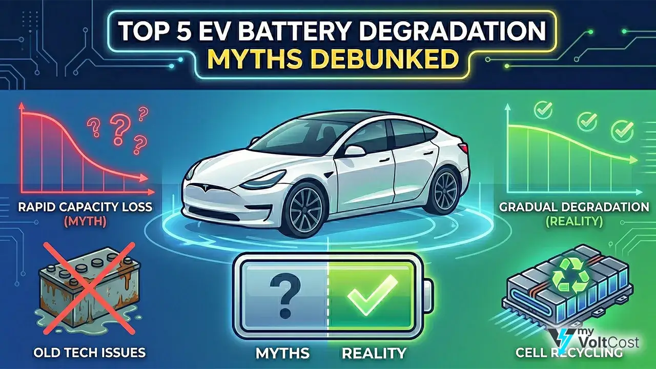 Top 5 EV Battery Degradation Myths Debunked